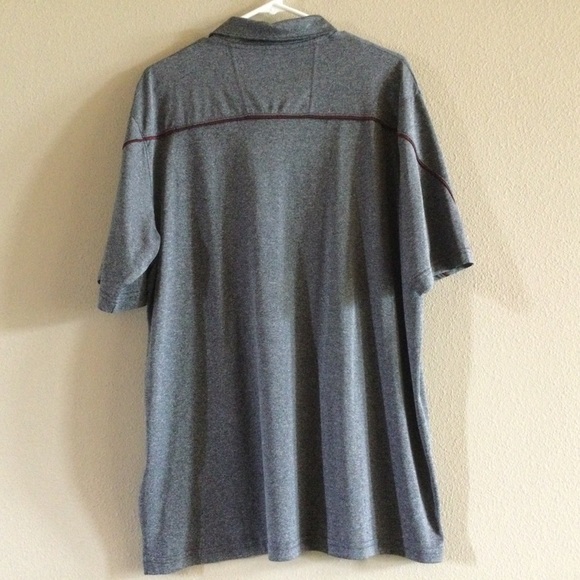 ✔️University of Montana Griz Athletic Knit Polo Shirt Mens Size XL - Picture 2 of 4